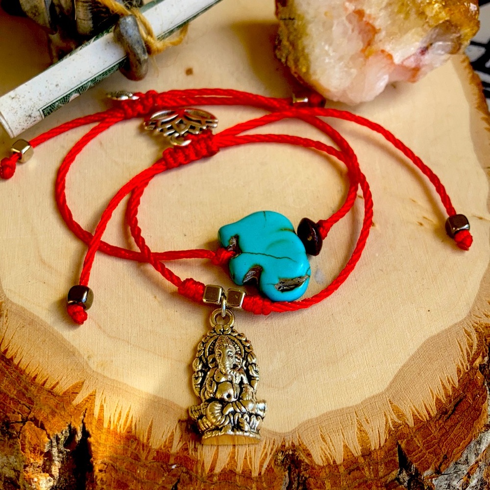 Lord Ganesh Hindu goddess bracelet consagrad